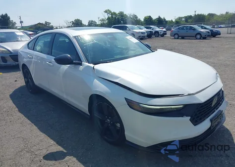 2023 Honda Accord Hybrid Sport-L from USA, damaged, VIN 1HGCY2F70PA031518
